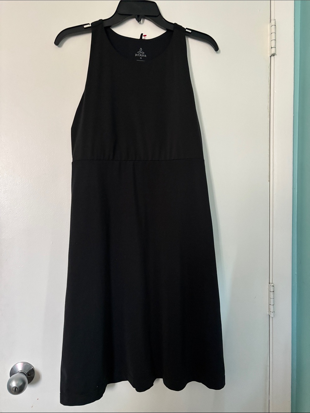 Prana Women's Black Sleeveless Midi Dress Medium M
